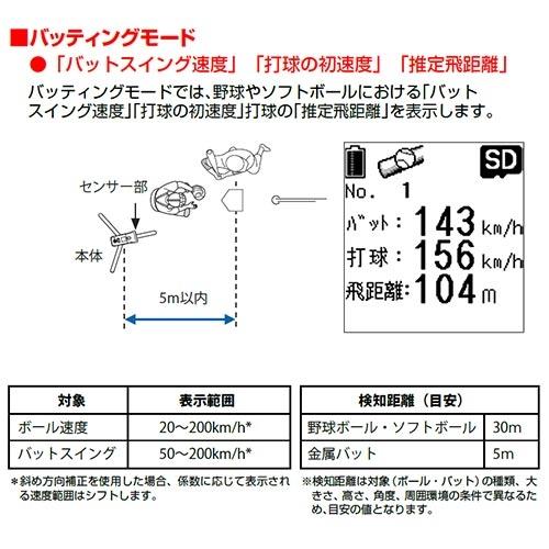 ユピテル（yupiteru） Yupiteru BSG-1Basic スピードガン BSG-1 野球