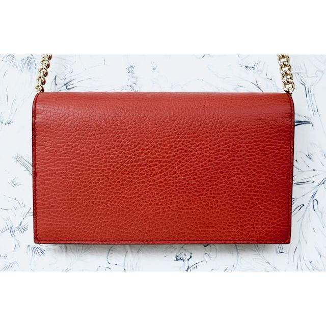 GUCCI（グッチ） 長財布 GUCCI 466506 GG CHARM レザー チェーン