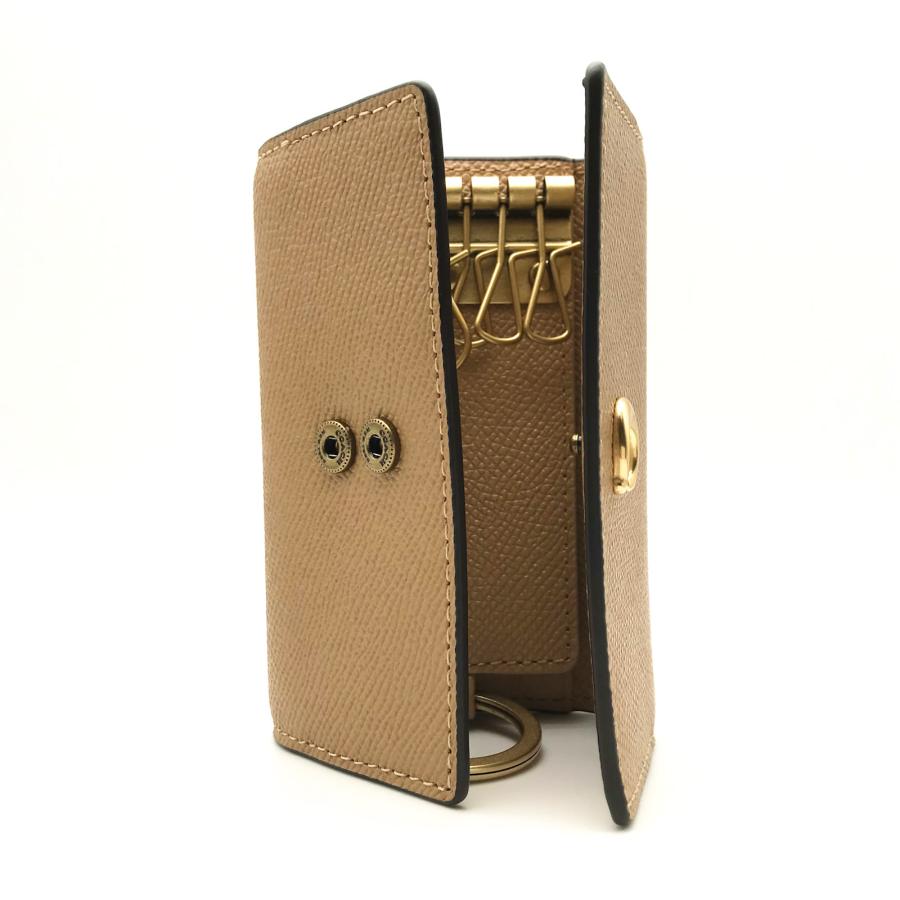 COACH（コーチ） ☆COACH☆ 6リング キーケース クロスグレインレザー