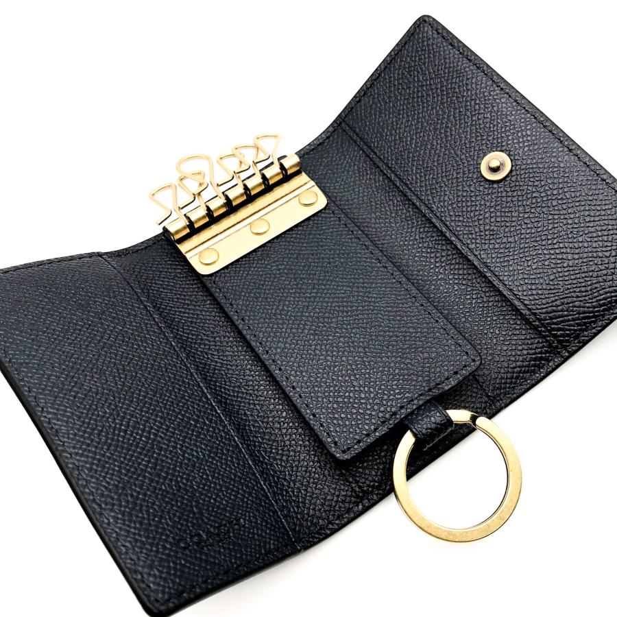 COACH（コーチ） ☆COACH☆ 6リング キーケース ミッドナイトネイビー