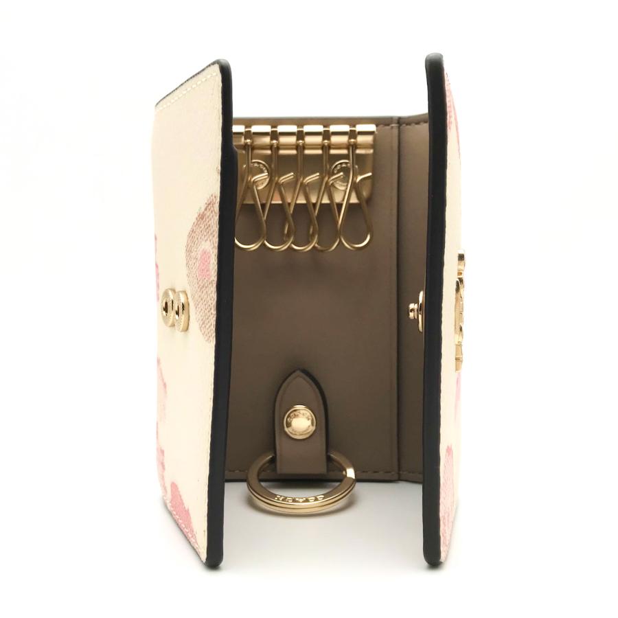 COACH（コーチ） ☆COACH☆ ファイブ リング キーケース フローラル