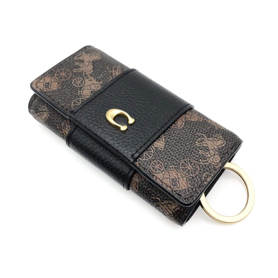 COACH（コーチ） ☆COACH☆ 6リング キーケース ホース アンド