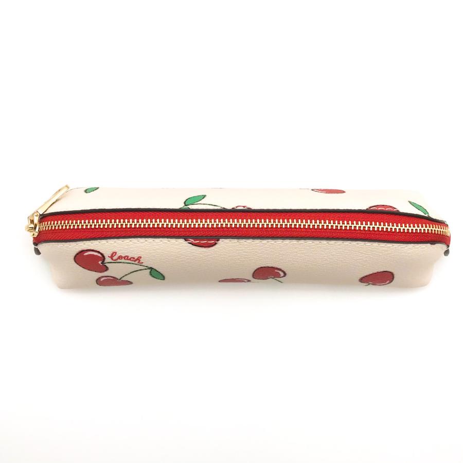 COACH（コーチ） 筆箱 ☆COACH☆ ペンシル ケース ハート チェリー
