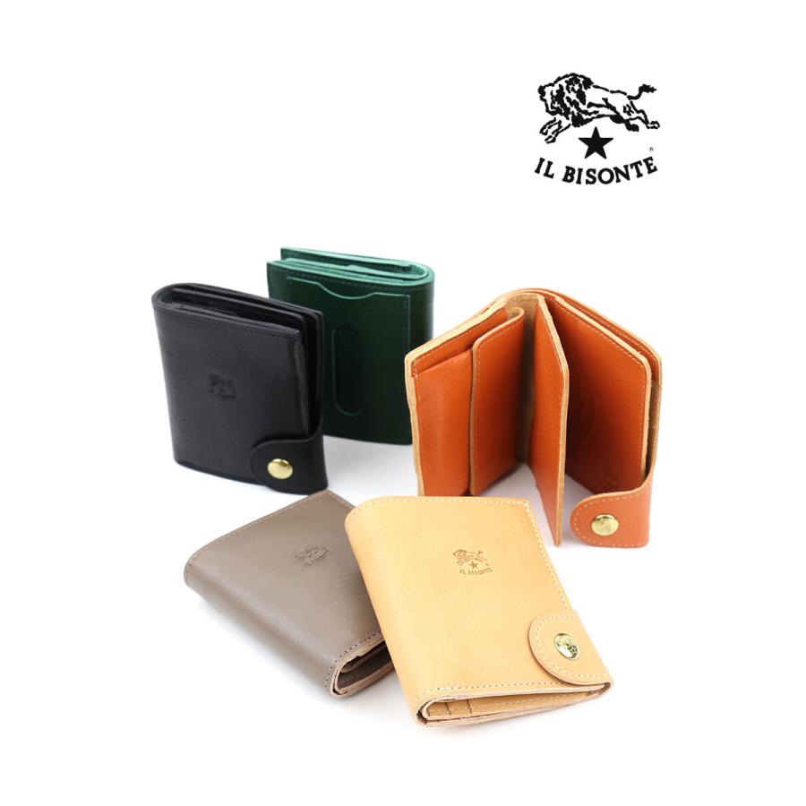 IL BISONTE（イルビゾンテ） 二つ折り財布 ウォレット レディース