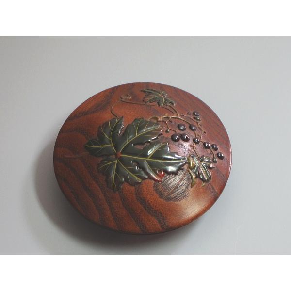 高蒔絵紫葛（山ぶどう）香合 藤哲斎造 共箱 : 茶道具商 越中屋 - 通販