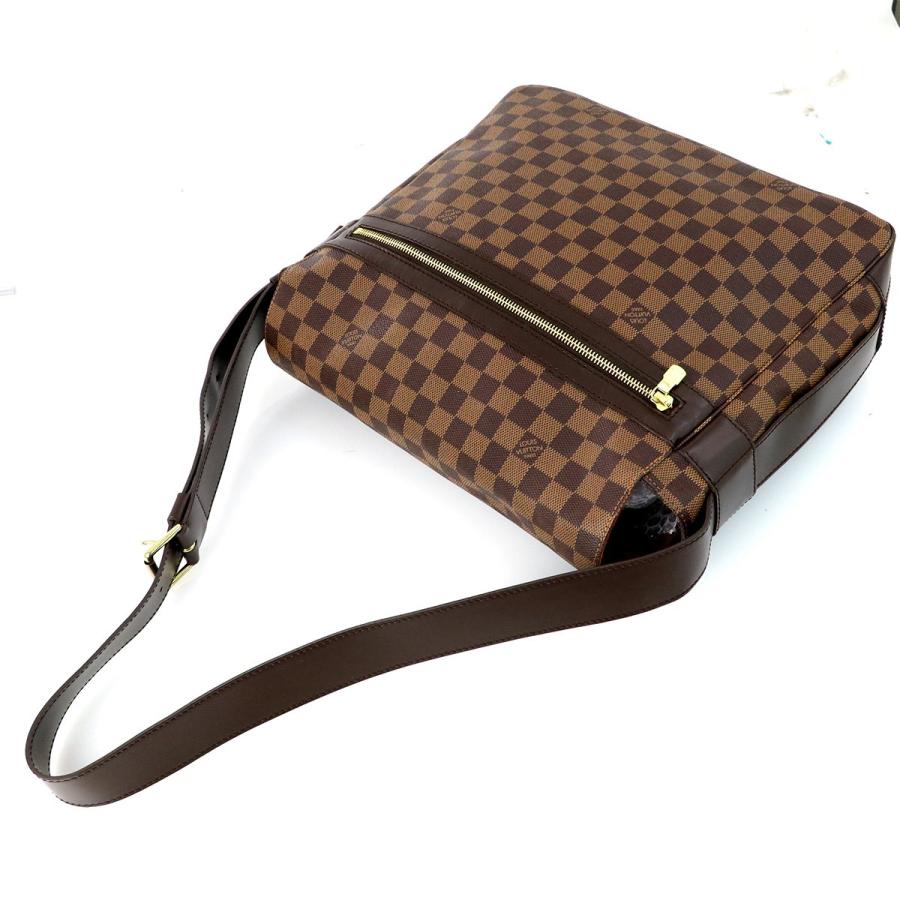 ルイヴィトン Louis Vuitton ダミエ ブラウン レザー バスティーユ