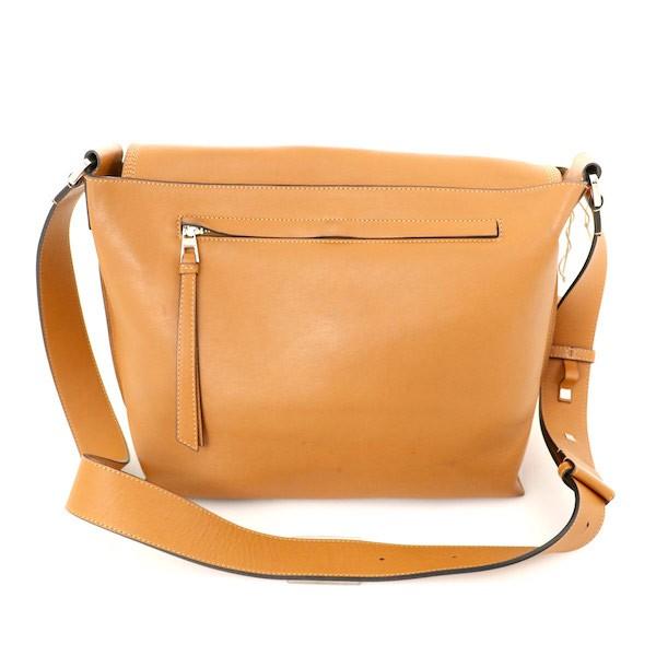 ロエベ LOEWE キャメル レザー メッセンジャースモール 337.02.N64
