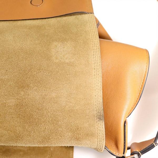 ロエベ LOEWE キャメル レザー メッセンジャースモール 337.02.N64