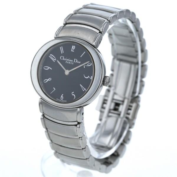 クリスチャンディオール C.DIOR オーバルフェイス デイト D76-100