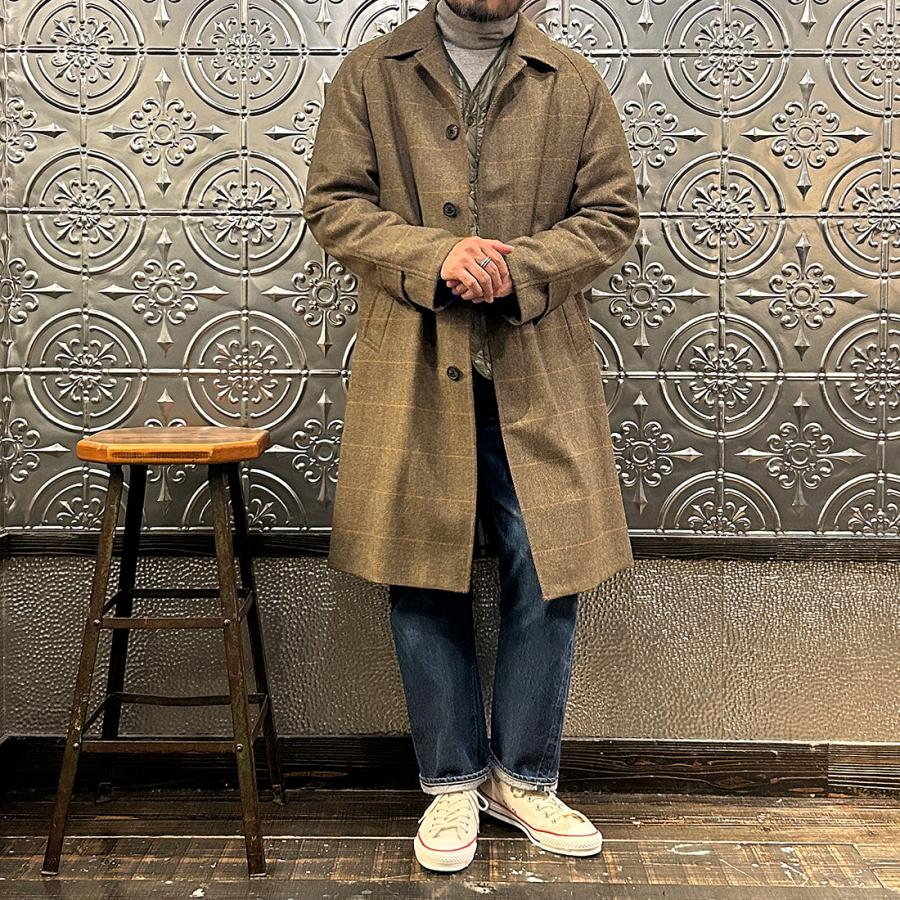 D.C.WHITE ディーシーホワイト メンズ ツイードコート 日本製