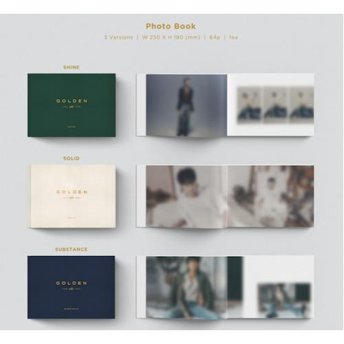 JUNG KOOK ジョングク from BTS - GOLDEN SOLO ALBUM 韓国盤 CD 公式