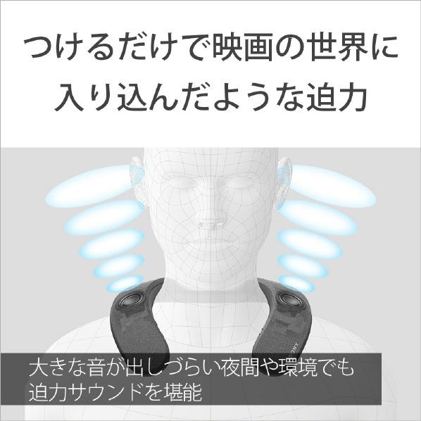 SONY（ソニー） ワイヤレスネックバンドスピーカー SRSNS7 SRS-NS7