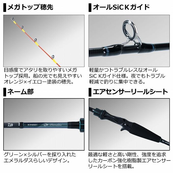 DAIWA（ダイワ） 20 エメラルダス MX イカメタル N56ULB-S (2020年