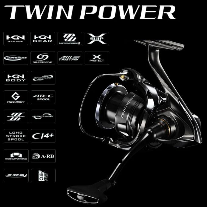 シマノ（SHIMANO） 24 ツインパワー C3000XG (2024年モデル