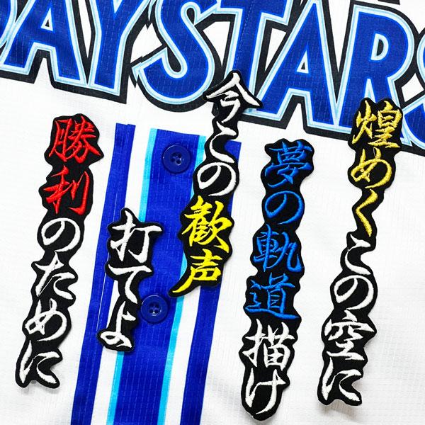 ☆送料無料☆横浜 DeNA ベイスターズ 度会隆輝 応援歌 黒 応援 刺繍