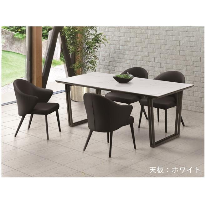 松田家具 ダイニングテーブル/食卓 トーラス 1800 天板：セラミック 2