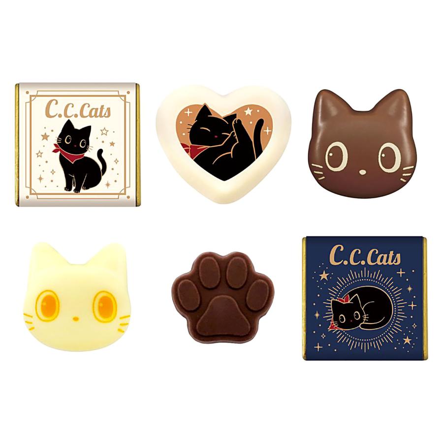 Heart（ハート） C．C．キャッツ チョコギフト缶 駄菓子 お菓子 おかし