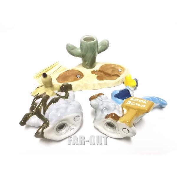 ロードランナー&ワイリーコヨーテ ソルト&ペッパー フィギュアリン