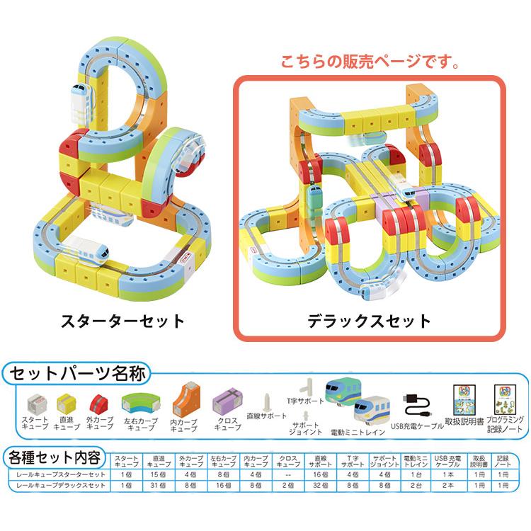 SNSで人気♪シール付き 正規品 レールキューブ デラックスセット サン