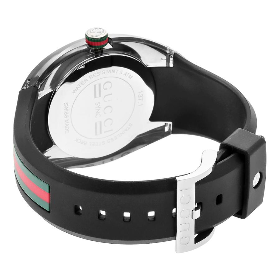 GUCCI（グッチ） 腕時計 ラバーベルトメンズウォッチ YA137116