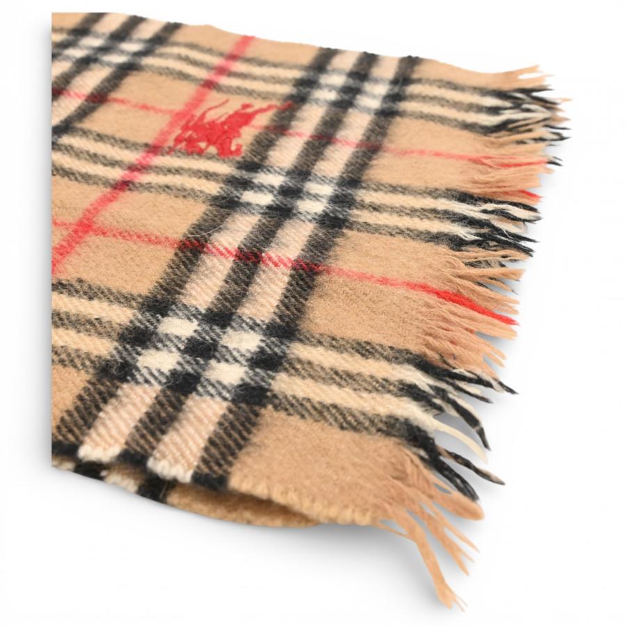 BURBERRY（バーバリー） マフラー ノバチェック ベージュ Bランク