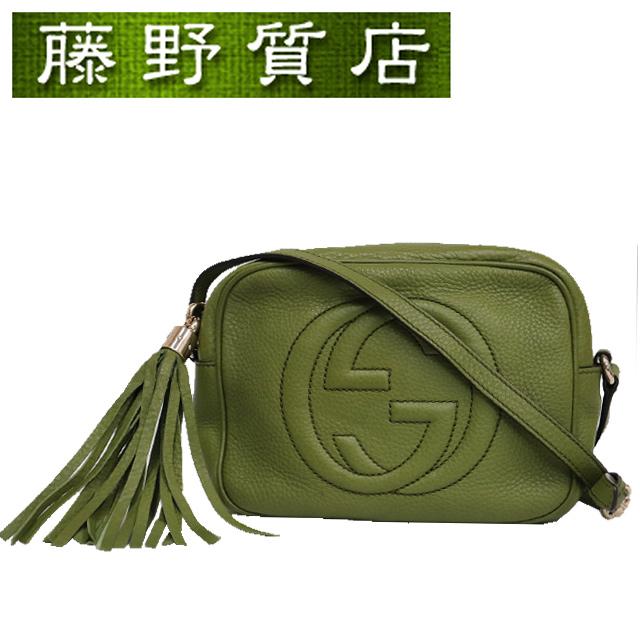 GUCCI（グッチ） ソーホー レザー ショルダーバッグ 斜め掛け 308364