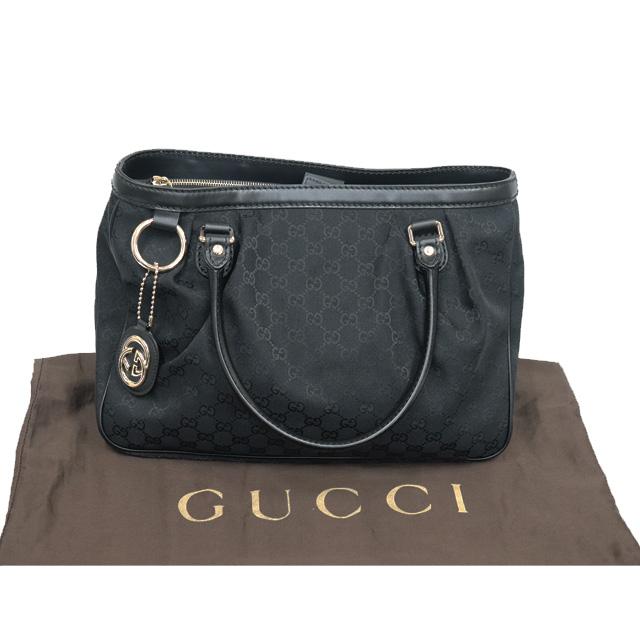 GUCCI（グッチ） GUCCI GGキャンバス トートバッグ キャンバス レザー