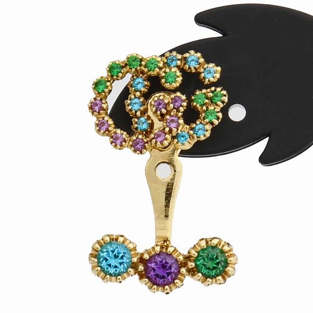 ダブルG （美品）グッチ GUCCI ダブルGシングルピアス 片ピアス 481694