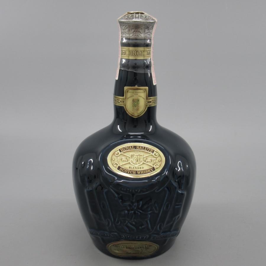 ロイヤルサルート 21年 青 陶器ボトル 700ml 40% スコッチウィスキー