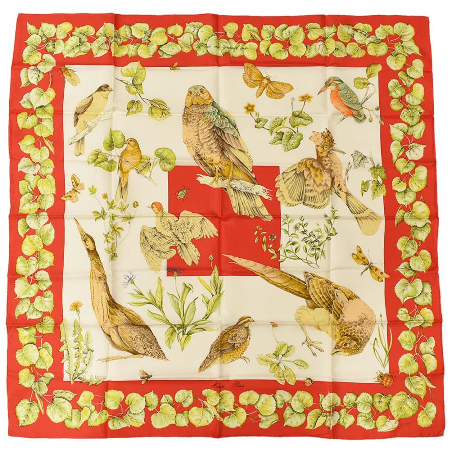 HERMES（エルメス） スカーフ カレ90 La Vie Au Grand Air アウトドア