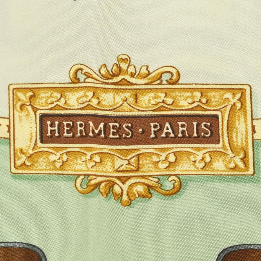 HERMES（エルメス） カレ90 THE ROYAL MEWS 王室の馬小屋 スカーフ