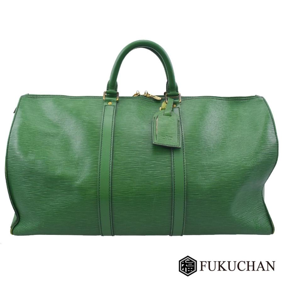 LOUIS VUITTON ルイ・ヴィトン エピ キーポル50 ボストンバッグ