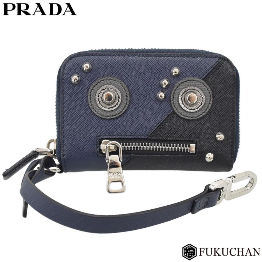 PRADA（プラダ） SAFFIANO ROBOT サフィアーノ レザー ロボット コイン