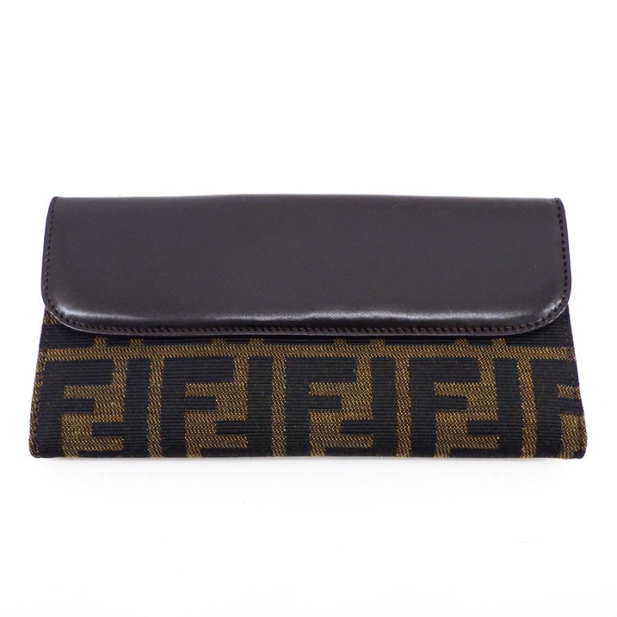 FENDI（フェンディ） ズッカ柄 二つ折 長財布 ヴィンテージ 2400