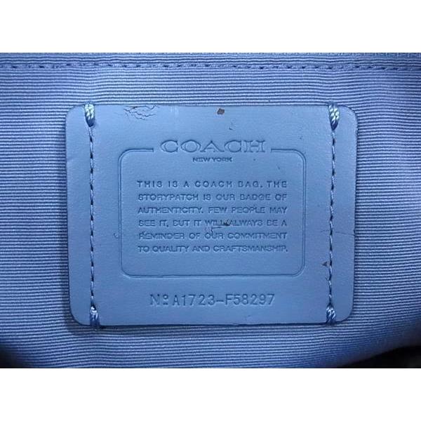 COACH（コーチ） ショルダーバッグ シグネチャ PVC レザー F58297