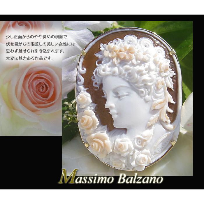 CAMEO（カメオ） 希少な3層彫り シェルカメオ Massimo Balzano作