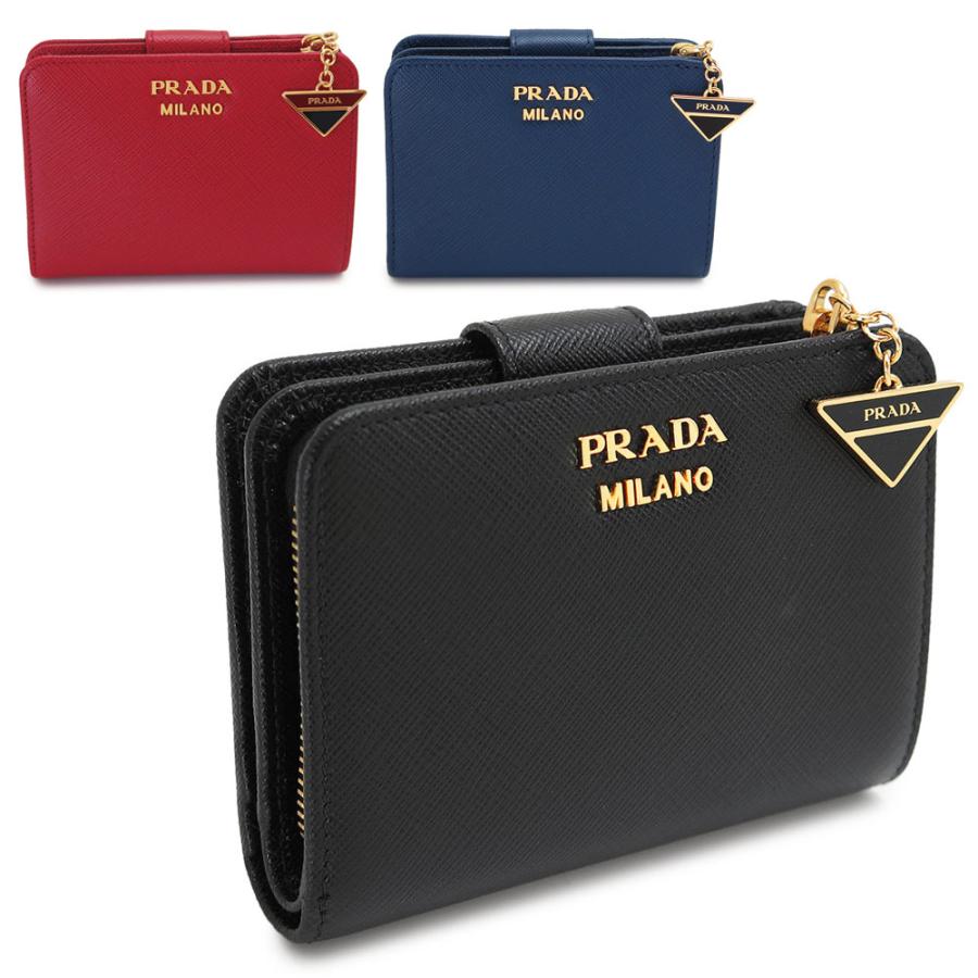 PRADA（プラダ） 折財布 レディース 1ML018 2CGD 二つ折り財布