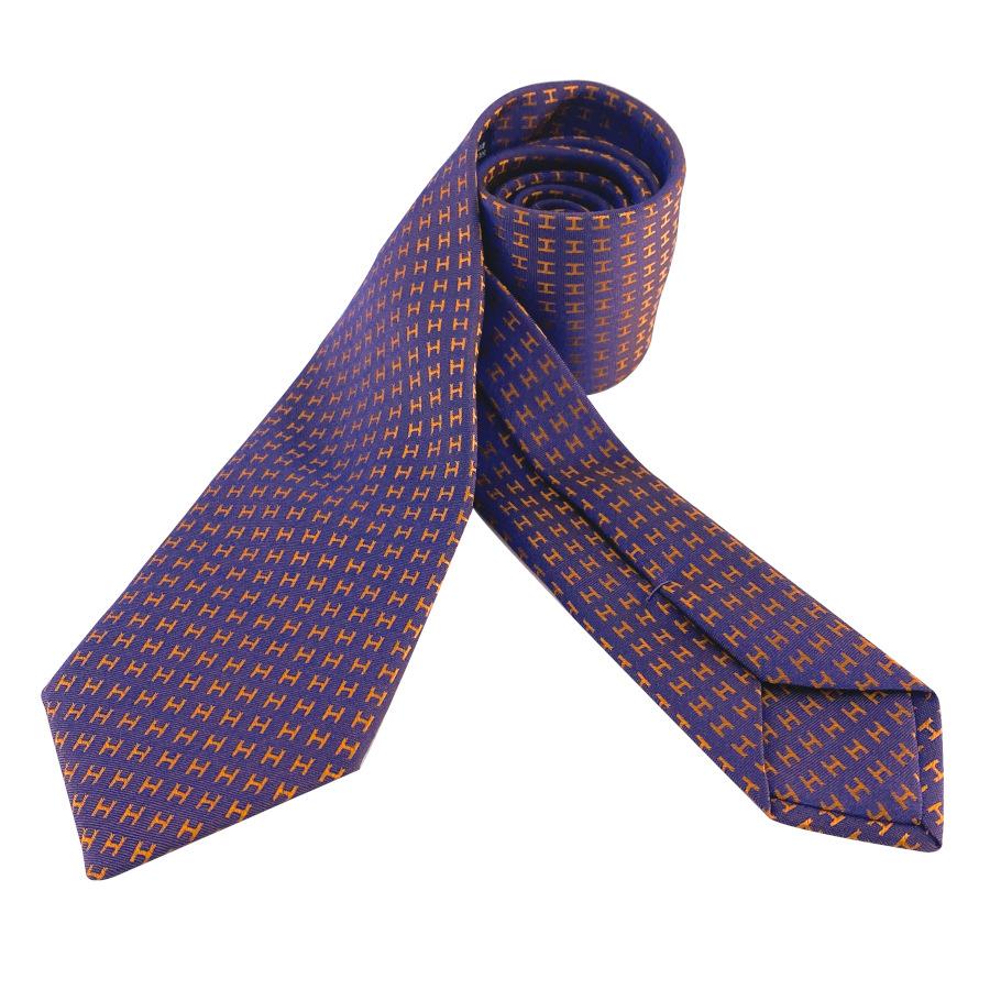 HERMES（エルメス） 【新品】エルメス ネクタイ 《 ファソネH 》 7cm H