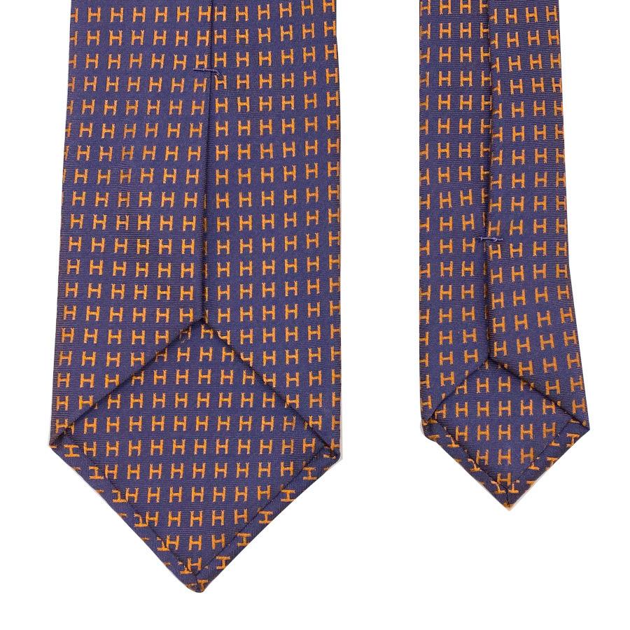 HERMES（エルメス） 【新品】エルメス ネクタイ 《 ファソネH 》 7cm H