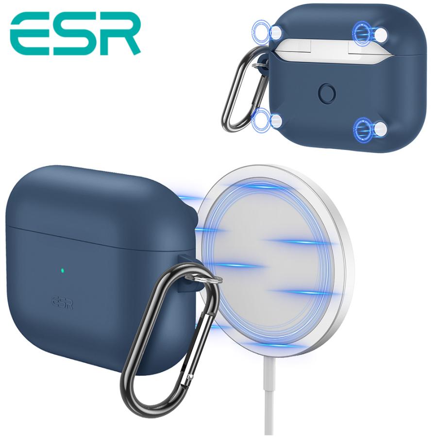 ESR AirPods3 ケース 2021 AirPods 第3世代 マグネットケース MagSafe