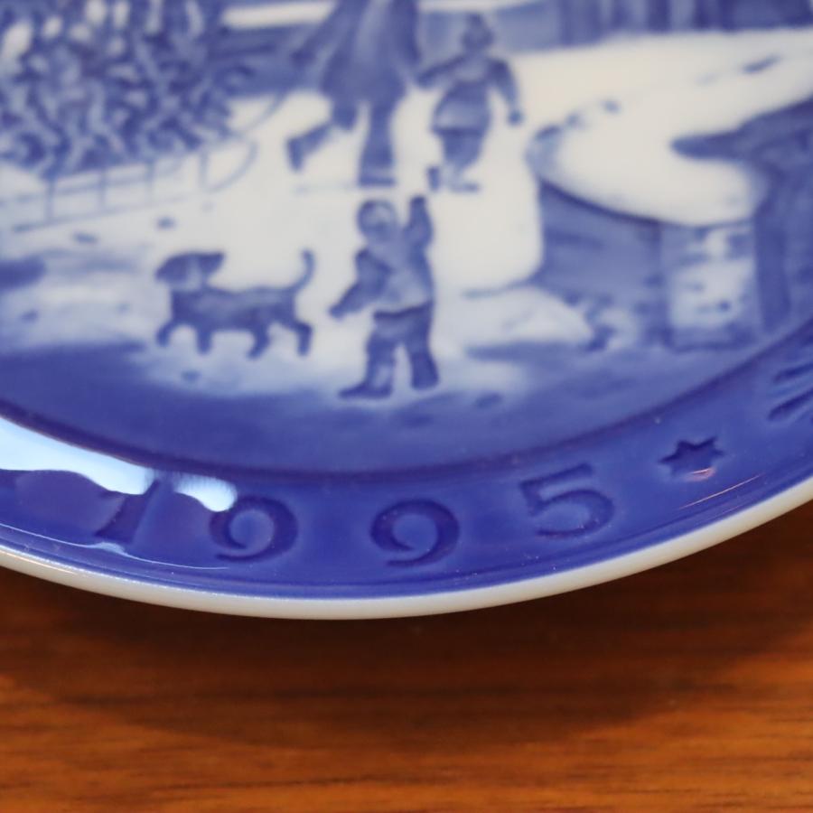 Royal Copenhagen ロイヤルコペンハーゲン クリスマスプレート 1995年