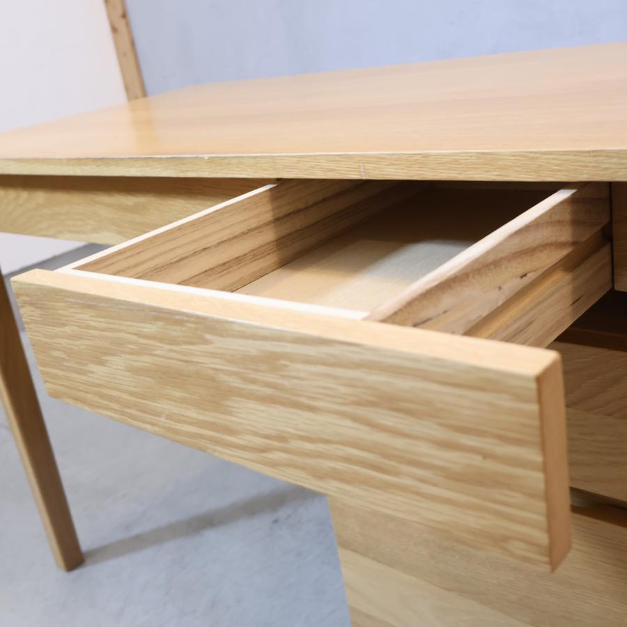MUJI 無印良品 オーク材 パーソナルデスク&ワゴン シンプル ナチュラル