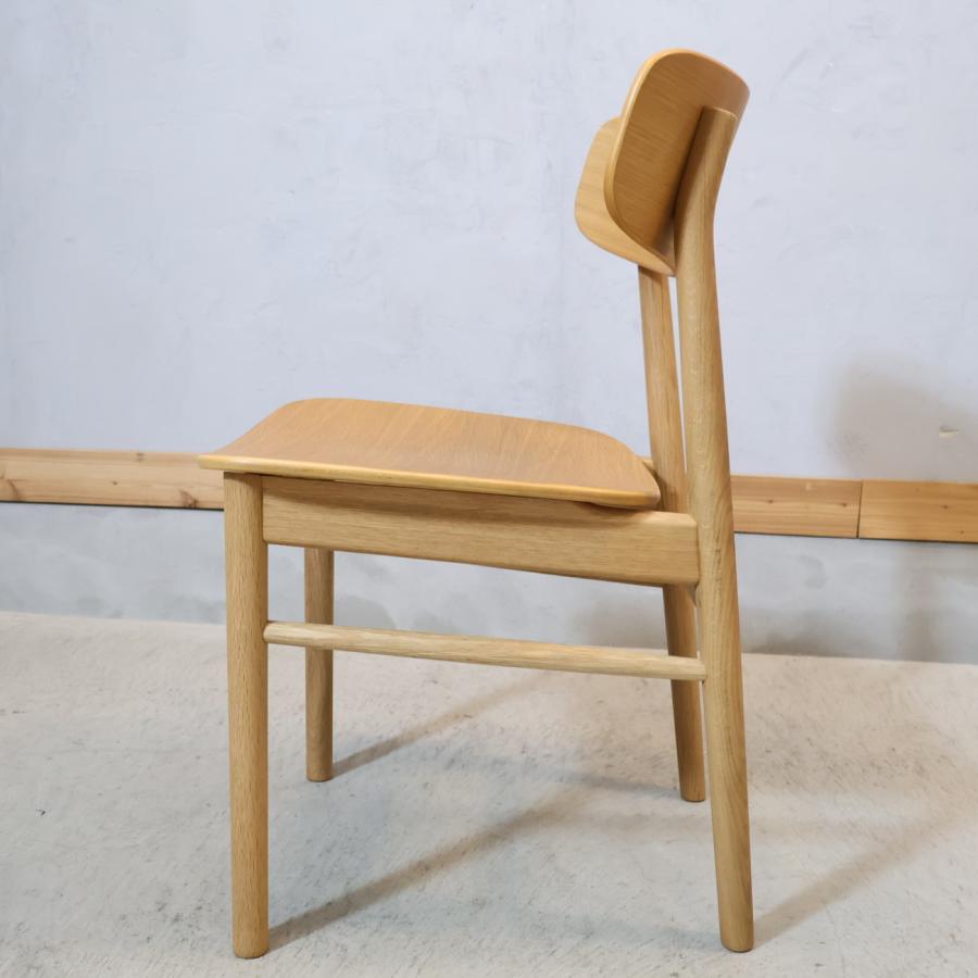 無印良品（MUJI） オーク材 ラウンドチェア ダイニングチェア 北欧