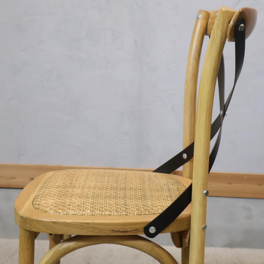 Knot antiques CRASH GATE クラッシュゲート X-BACK CHAIR ナラ材