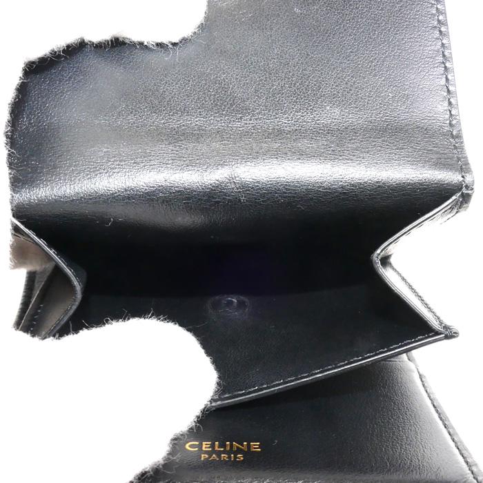 CELINE（セリーヌ） スモール トリフォールドウォレット 16セーズ 三