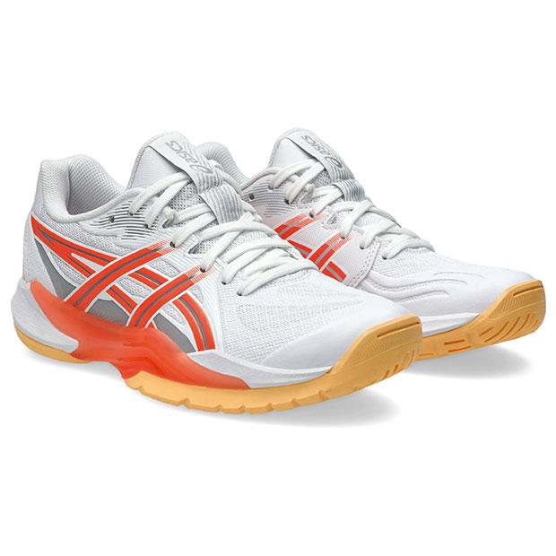 ASICS（アシックス） レディース パワーブレイク FF ホワイト×ビビッド