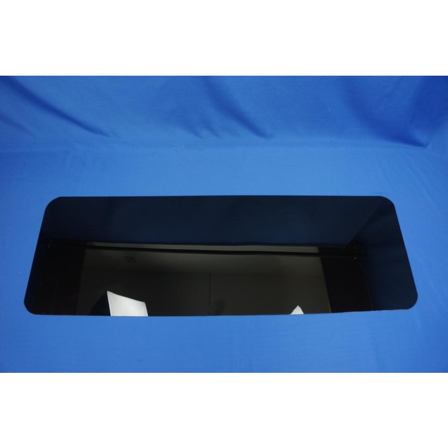 スーパーグレート用 リアベッド窓 アクリル ブラック非透明 : トラック