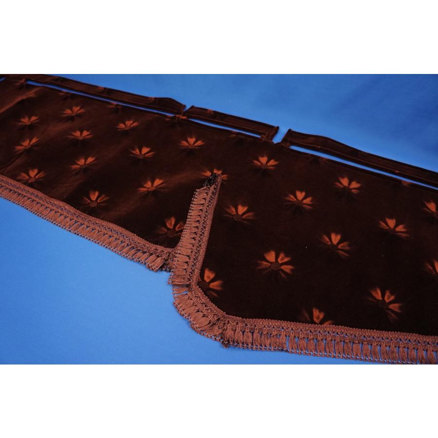 17スーパーグレート用 モケットフラワー コスモス ダッシュマット