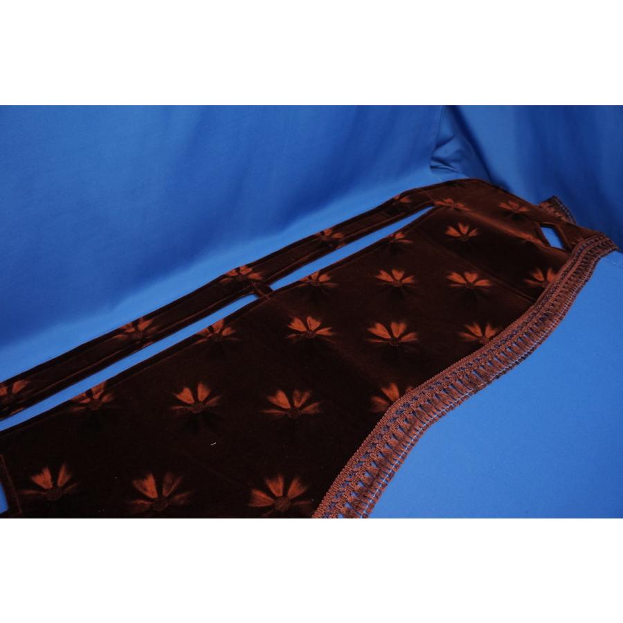 07スーパーグレート用 モケットフラワー コスモス ダッシュマット