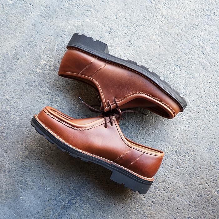 GATINE ガティーヌ MEGEVE -BROWN チロリアンシューズ 革靴 レザー